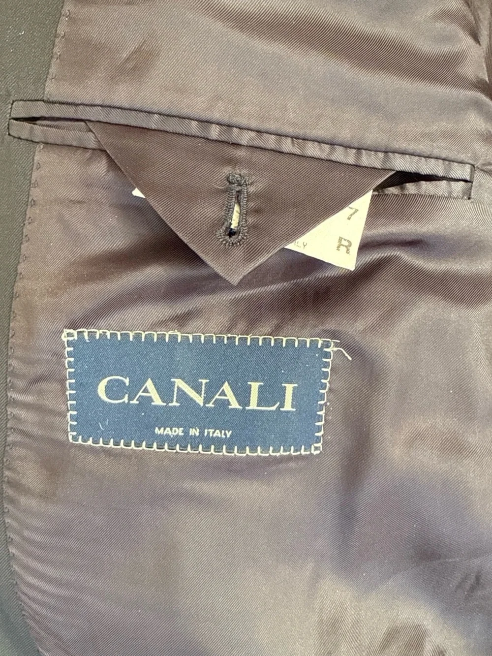 Canali Men's Dark Navy Single-Breasted Blazer